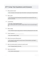 ATT Comp Test Questions and Answers