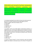 2025/2026 Full CompTIA PenTest+ preparation  exam including network scanning, web  application  testing,  wirel