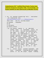 Comprehensive CEH Certified Ethical Hacker Practice Exam  Collection Designed to Strengthen Skills, Test Know