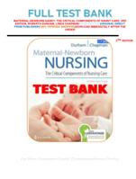 MATERNAL-NEWBORN NANNY: THE CRITICAL COMPONENTS OF NANNY CARE, 3RD EDITION, ROBERTA DURHAM,