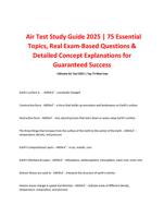 Air Test Study Guide 2025 | 75 Essential Topics, Real Exam-Based Questions & Detailed Concept Explanations