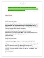 QMHA Test Prep Exam 2025  2026 SOLVED QUESTIONS &  ANSWERS  VERIFIED 100% GRADED A+ (LATEST VERSION) WELL REVISED