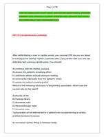 EMT IN CARDIOLOGY EXAM 2025  2026 SOLVED QUESTIONS &  ANSWERS  VERIFIED 100% GRADED A+ (LATEST VERSION)