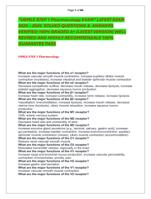 USMLE STEP 1 Pharmacology EXAM LATEST EXAM  2025  2026  SOLVED QUESTIONS &  ANSWERS  VERIFIED 100% GRADED A+