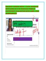 WALDEN I-HUMAN WEEK 7 CASE: MIGRAINE WITH AURA IN A 26-YEAR-OLD FEMAL