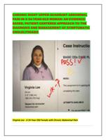 CHRONIC RIGHT UPPER QUADRANT ABDOMINAL PAIN IN A 54-YEAR-