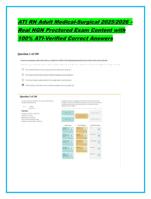 ATI RN Adult Medical-Surgical 2025/2026   Real NGN Proctored Exam C