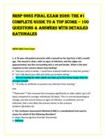 NRNP 6665 Final Exam 2026: The #1 Complete Guide to a Top Score