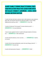 ANCC Family Nurse Practitioner (FNP) Certification: Compreh