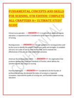 Fundamental Concepts and Skills for Nursing, 6th Edition: Comp