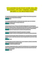New York State (NYS) Insurance License Exam Study Guide 2026  PropertY
