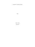 Dismissal Meeting Assignment 3: Dismissal MeetingDue  Week