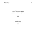 BIOLOGY 130 PART II: ESSAYDirections: Write a 1 to 2  page,