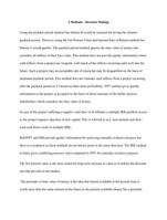 3 Methods - Decision Making Required:Compare the results  of