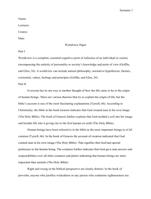 Worldview Paper WORLDVIEW PAPER INSTRUCTIONSBefore you  begin