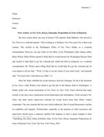 News Article News Article Selection GuidelinesThe  articles