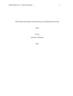 Moral Relativism and Moral Absolutism  This is my  assignment