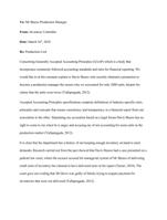 Production Costs Production CostsPurpose of Assignment  The