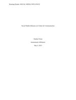 Social media Cause and Effect Essay PromptWrite a  cause