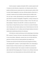 MKT 230 Week 8 CheckPoint Marketing Concepts Activity